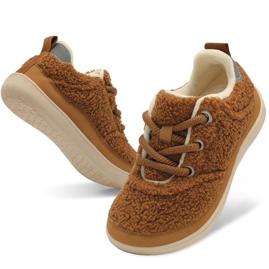 Scurtain Womens Slippers Wide Toe Minimalist Walking Shoes Barefoot Shoes for Women Slippers for Women House Slippers for Women Womens Travel Slippers for Women Brown 10 Women