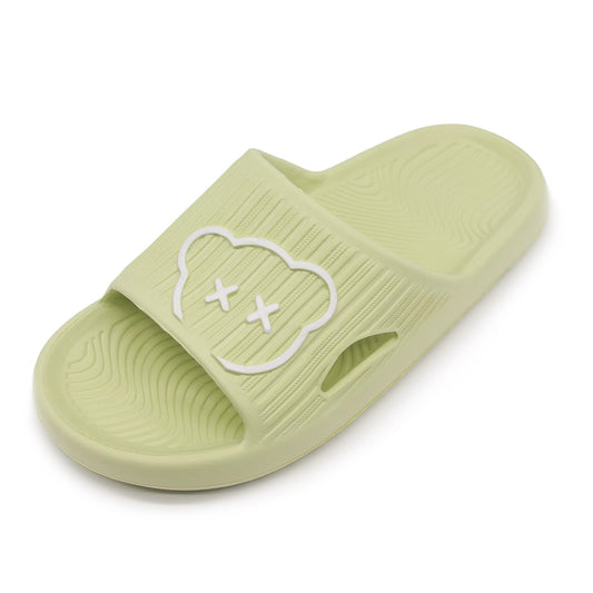 icosylify Bear Slides Smiley Face Sandals Slippers for Women and Men Ultra Comfort Non-Slip Shower Sandals Indoor and Outdoor Use Quick Drying Pool Party Home